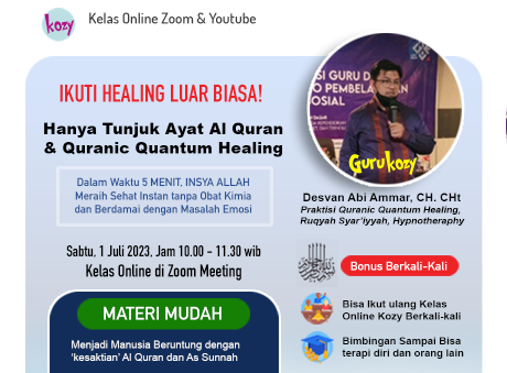 Promo: Quranic Quantum Healing, Atasi penyakit Fisik, Psikis, Metafisika